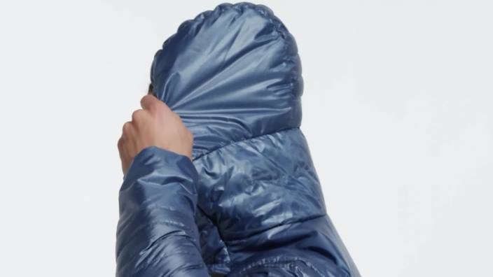 Adidas jachetă cu glugă cu puf techrock pe tot parcursul anului, oțel bărbați oţel 2JBN13747