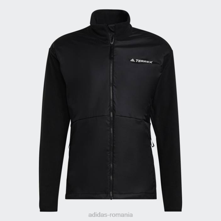 Adidas jachetă de vânt neagră multi primegreen adidas bărbați negru 2JBN14163