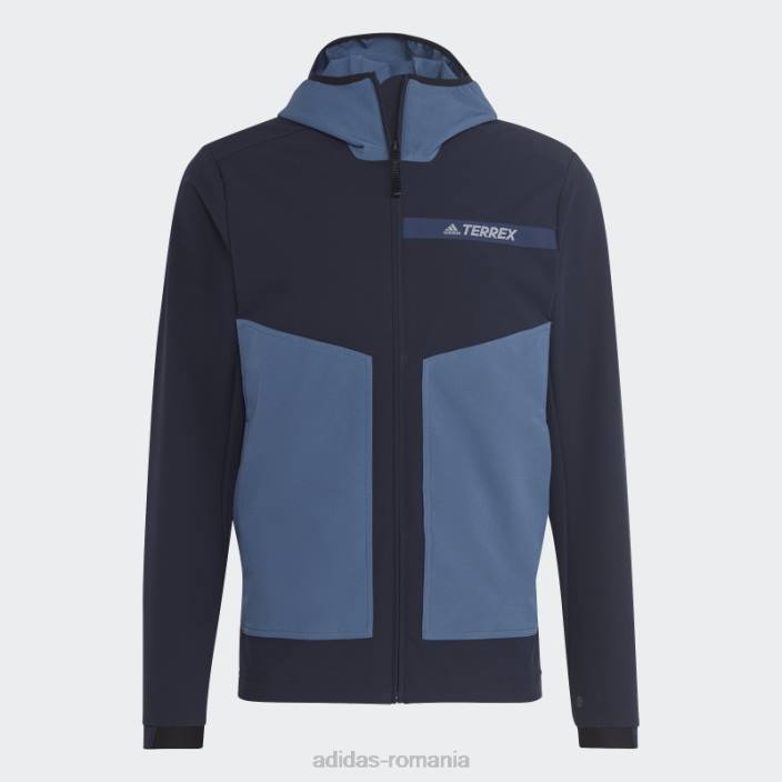 Adidas jachetă ink terrex multi soft shell bărbați cerneală/oțel 2JBN14651