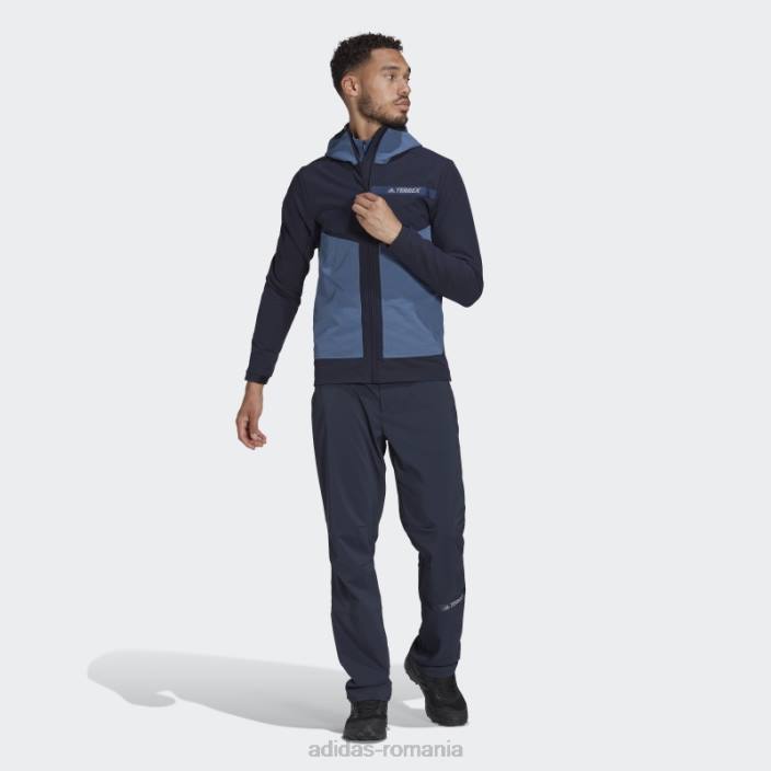 Adidas jachetă ink terrex multi soft shell bărbați cerneală/oțel 2JBN14651