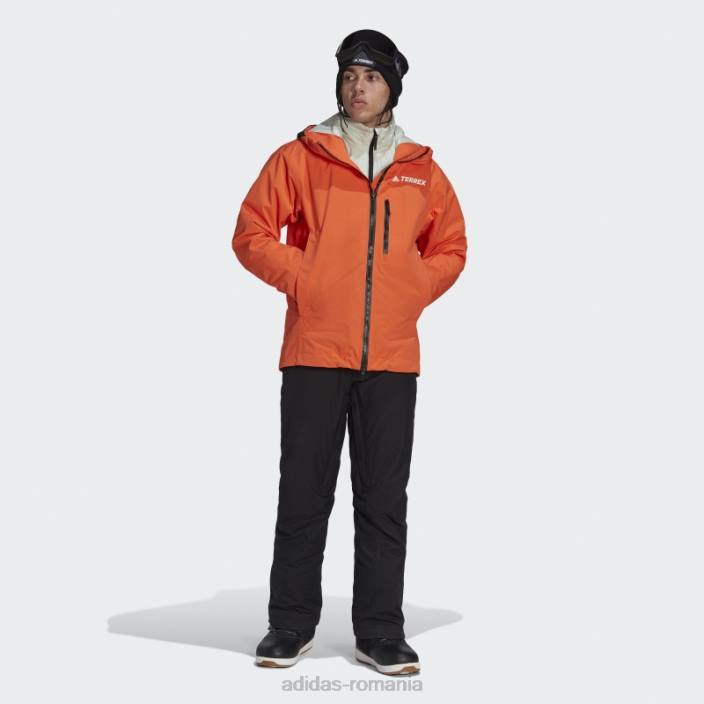 Adidas jachetă orange resort trei în unu bărbați portocaliu/negru/verde 2JBN14987