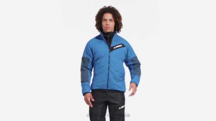 Adidas jachetă primaloft stretch blue terrex techrock bărbați albastru șoc 2JBN15112
