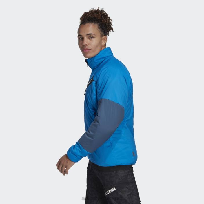 Adidas jachetă primaloft stretch blue terrex techrock bărbați albastru șoc 2JBN15112