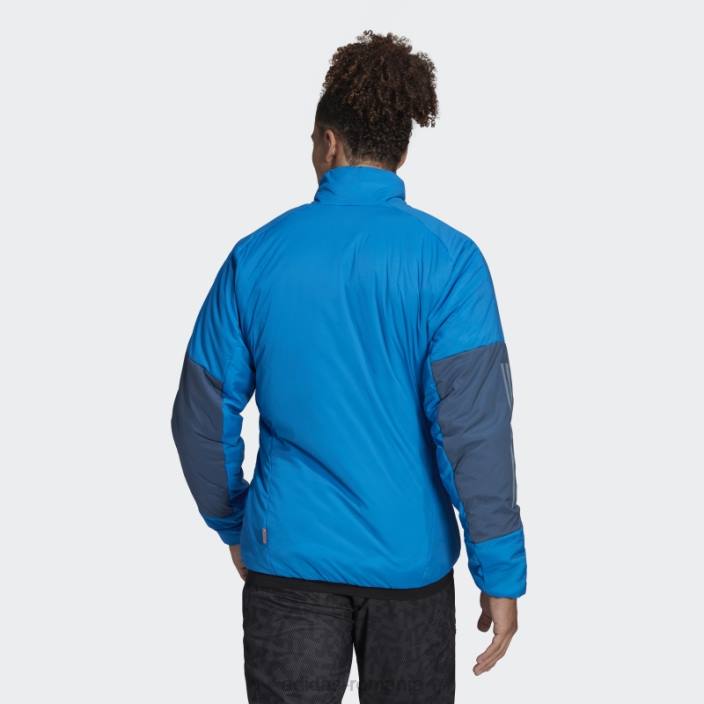 Adidas jachetă primaloft stretch blue terrex techrock bărbați albastru șoc 2JBN15112