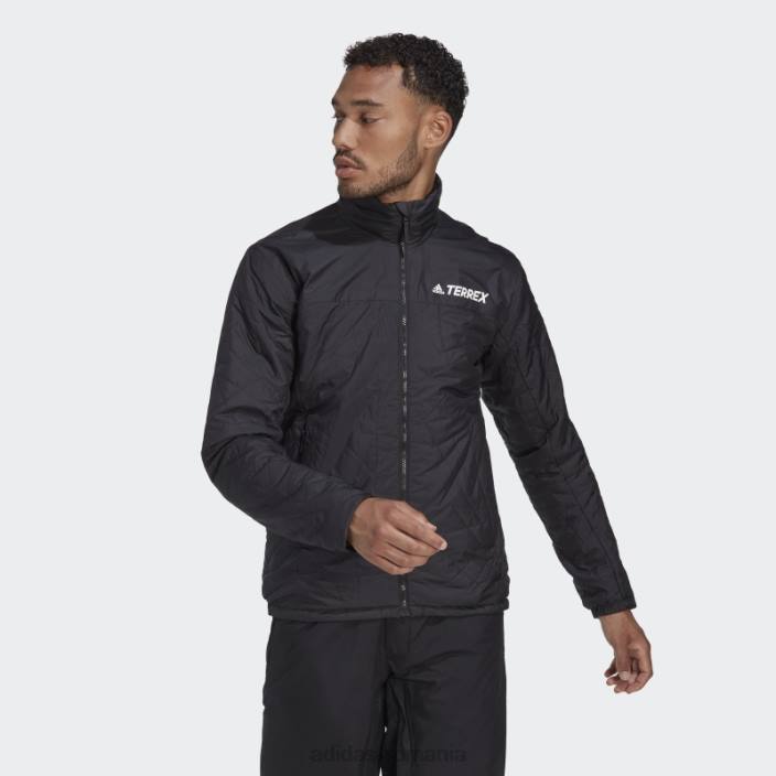 Adidas jachetă resort trei în unu verde bărbați verde/multi/negru 2JBN15049