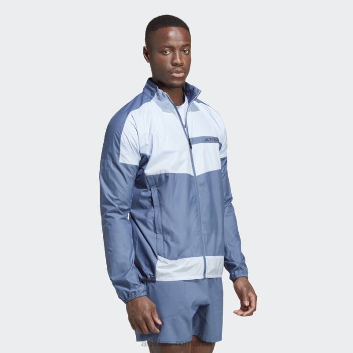 Adidas jacheta adidas terrex albastra multi vant bărbați albastru zori/oțel 2JBN6279
