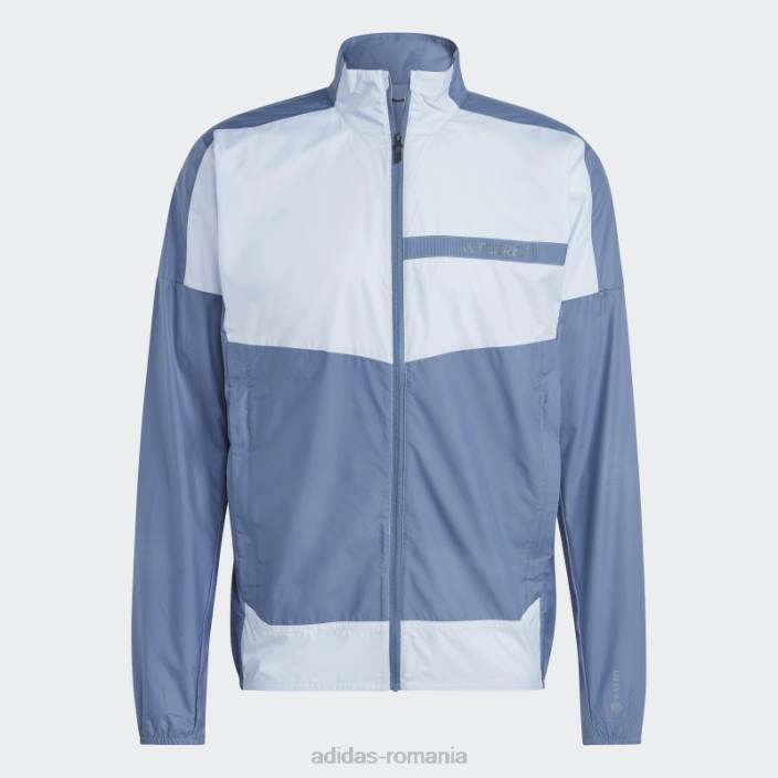 Adidas jacheta adidas terrex albastra multi vant bărbați albastru zori/oțel 2JBN6279