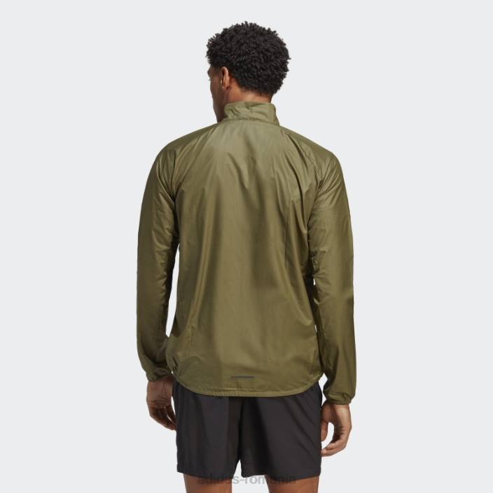 Adidas jacket terrex multi windbreaker olive bărbați măsline 2JBN14113