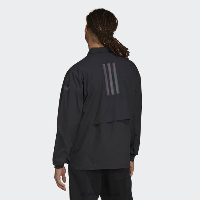 Adidas negru terrex ct myshelter wind.rdy overshirt adidas bărbați negru 2JBN14709