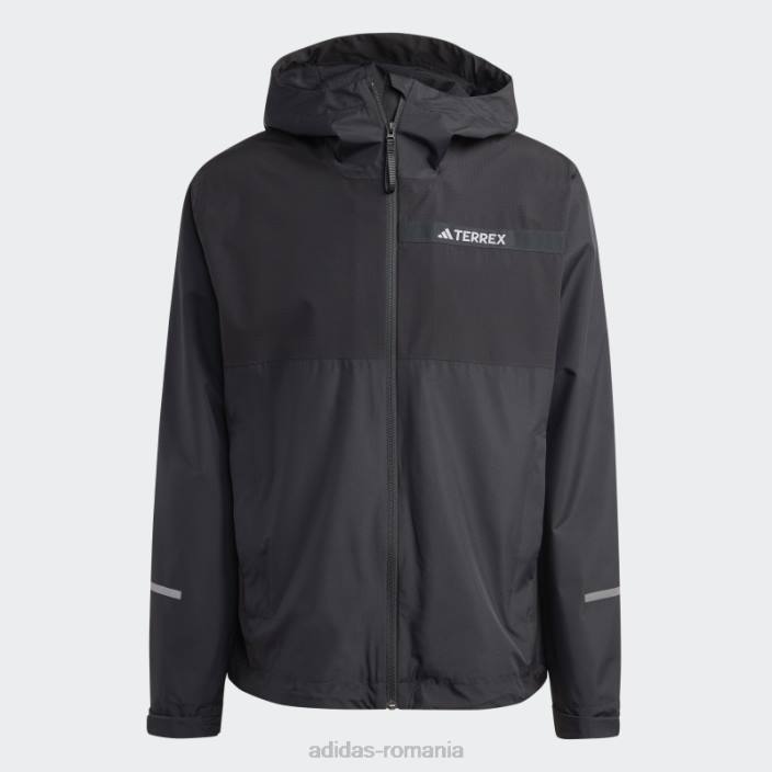 Adidas negru terrex multi rain.rdy jacheta de ploaie 2 straturi 2 adidas bărbați negru 2JBN14253
