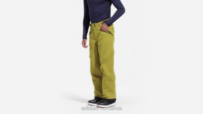 Adidas olive terrex resort pantaloni de trening izolat cu doua straturi pentru zapada bărbați măsline 2JBN14147