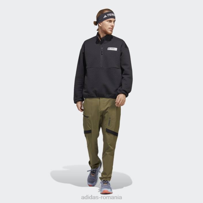 Adidas olive terrex zupahike pantaloni de drumeție bărbați măsline 2JBN6286