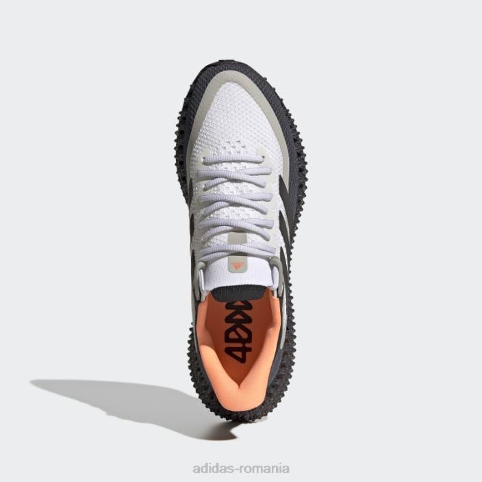 Adidas 4dfwd 2 pantofi alergare fashion alb bărbați alb/negru/portocaliu 2JBN386