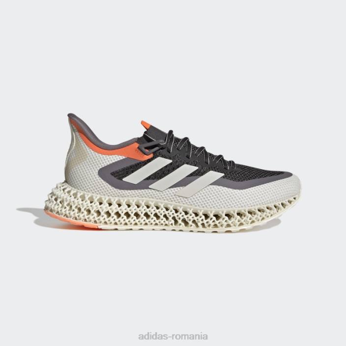 Adidas 4dfwd 2 pantofi alergare fashion carbon bărbați carbon/zero metalic/alb 2JBN12540