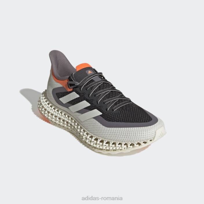 Adidas 4dfwd 2 pantofi alergare fashion carbon bărbați carbon/zero metalic/alb 2JBN12540