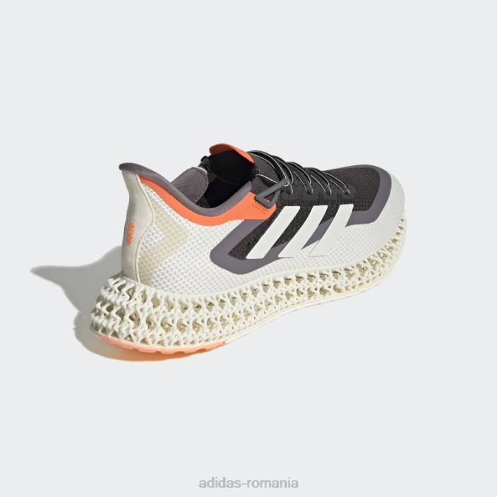 Adidas 4dfwd 2 pantofi alergare fashion carbon bărbați carbon/zero metalic/alb 2JBN12540