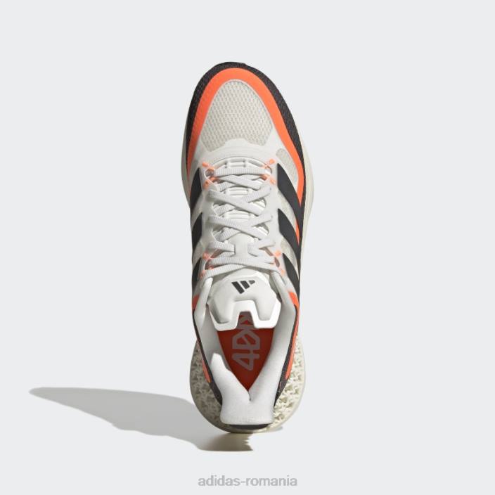 Adidas Pantofi de alergare 4dfwd pulse 2 alb fierbinte bărbați alb/metalic/portocaliu 2JBN12919