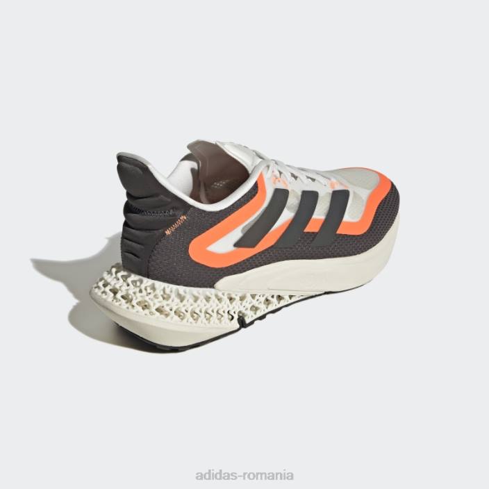 Adidas Pantofi de alergare 4dfwd pulse 2 alb fierbinte bărbați alb/metalic/portocaliu 2JBN12919
