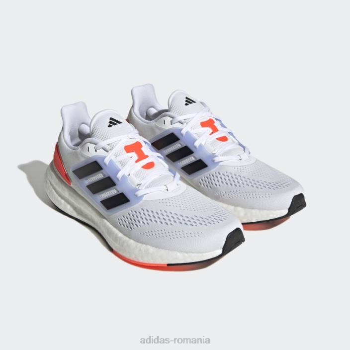 Adidas blue Dawn pureboost 22 pantofi fierbinți bărbați zori alb/negru/albastru 2JBN12261