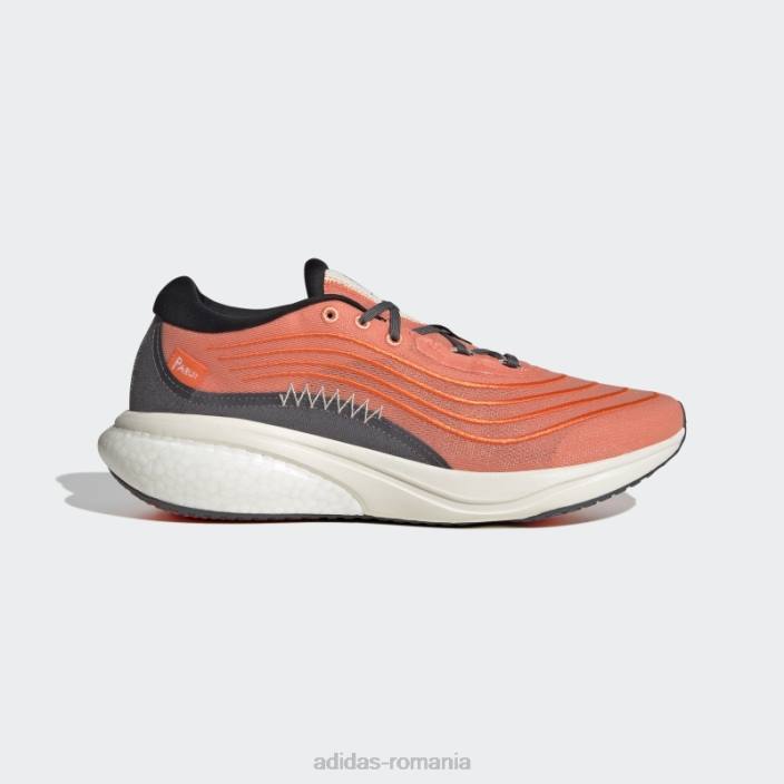 Adidas coral supernova 2.0 x pantofi parley bărbați coral/portocaliu/taupe 2JBN178