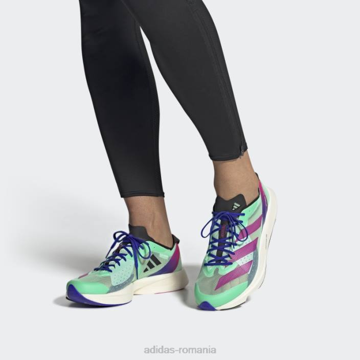 Adidas mint adizero takumi sen 9 pantofi bărbați menta/fucsia/albastru 2JBN209
