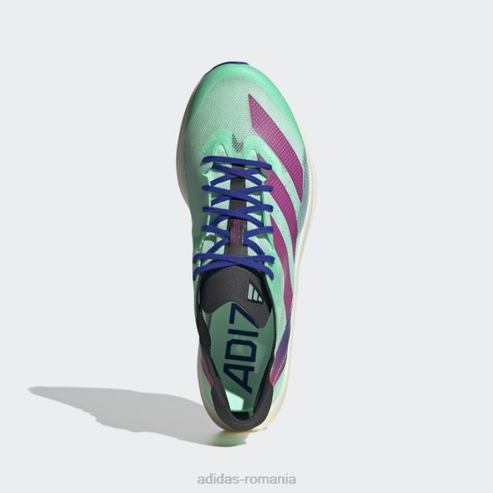 Adidas mint adizero takumi sen 9 pantofi bărbați menta/fucsia/albastru 2JBN3664