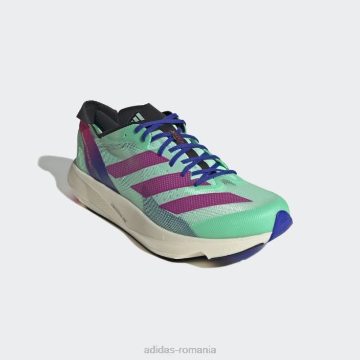 Adidas mint adizero takumi sen 9 pantofi bărbați menta/fucsia/albastru 2JBN3664