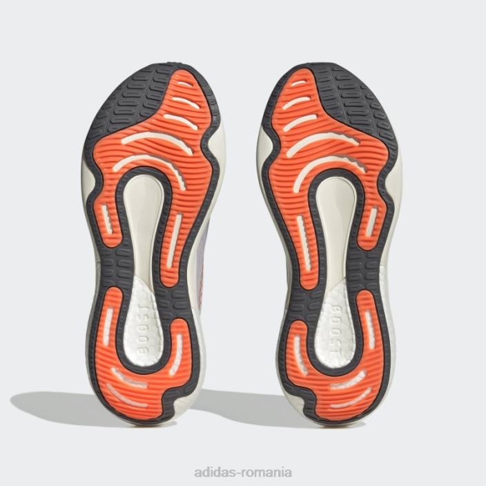 Adidas orange supernova 2.0 x parley pantofi moda bărbați nevopsit/violet argintiu/portocaliu 2JBN4132