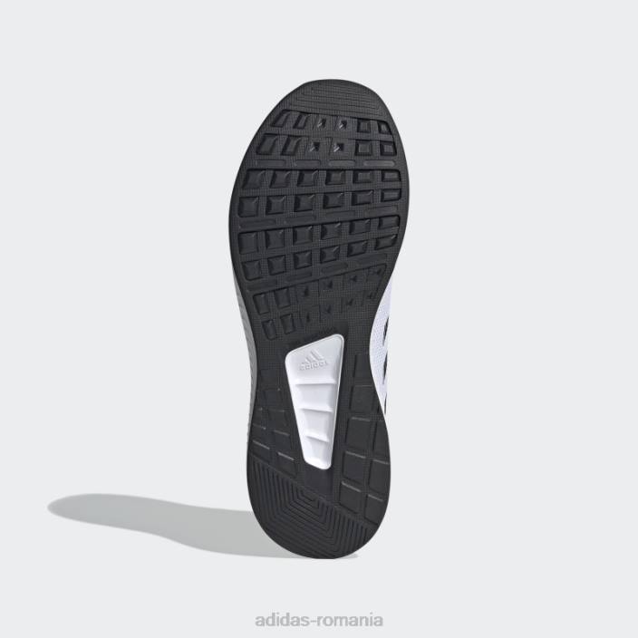 Adidas pantofi adidas run falcon 2.0 albi bărbați alb/negru/rosu 2JBN747