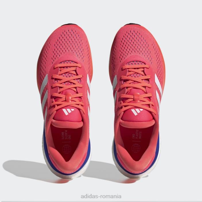 Adidas pantofi adidas supernova 2.0 roșii bărbați roșu/alb/albastru 2JBN12822