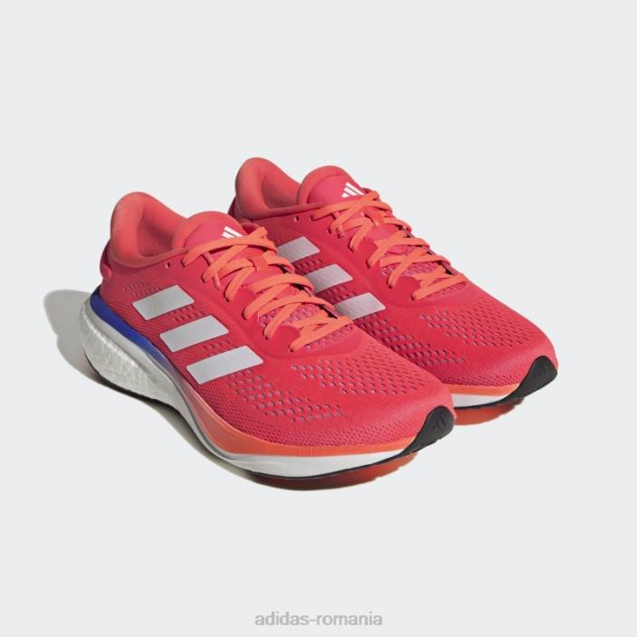 Adidas pantofi adidas supernova 2.0 roșii bărbați roșu/alb/albastru 2JBN12822
