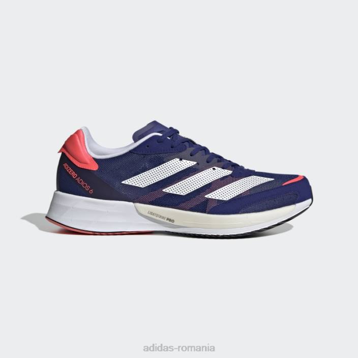 Adidas pantofi adizero adios 6 indigo adidas bărbați indigo/alb/turbo 2JBN720