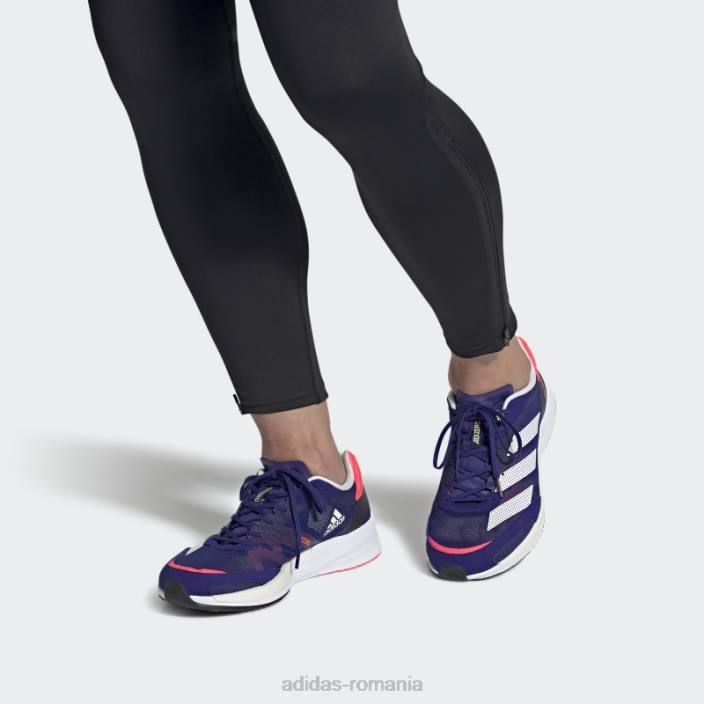 Adidas pantofi adizero adios 6 indigo adidas bărbați indigo/alb/turbo 2JBN720