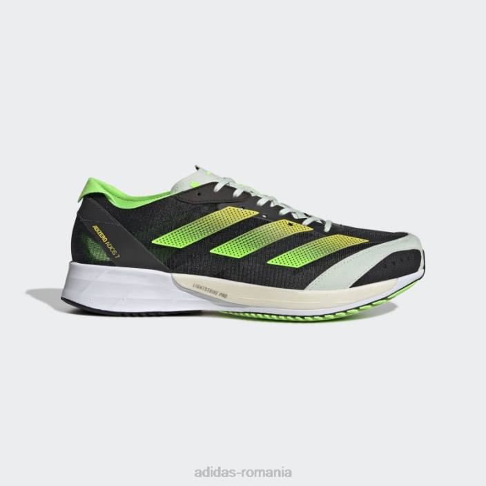 Adidas pantofi adizero adios 7 verzi bărbați negru/galben/verde 2JBN539