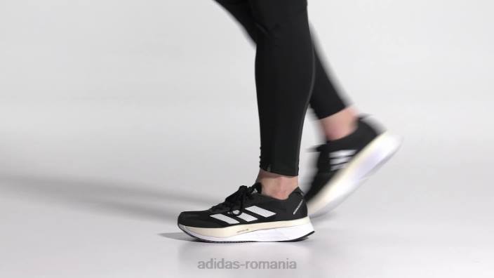 Adidas pantofi adizero boston 11 negri bărbați negru/alb/carbon 2JBN3890