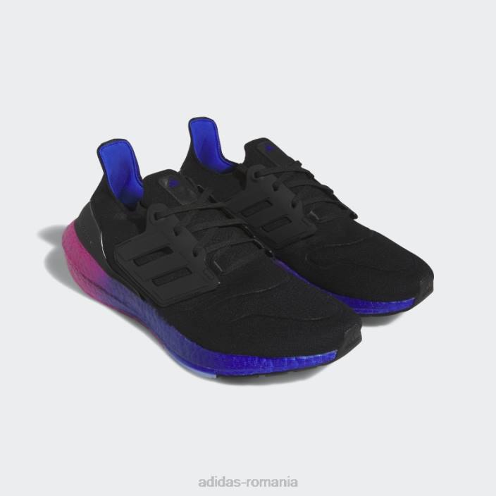 Adidas pantofi albaștri ultraboost 22 bărbați negru/albastru 2JBN3877