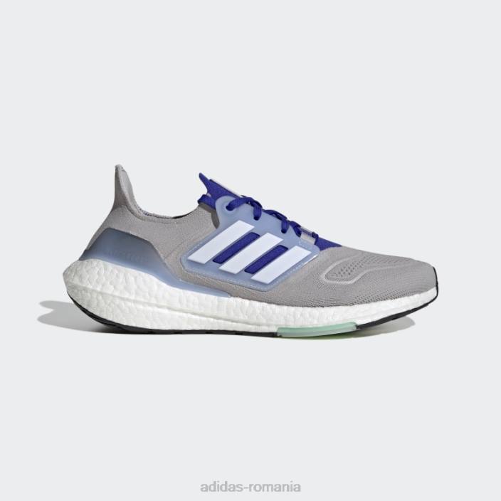 Adidas pantofi albastru ultraboost 22 bărbați gri/alb/albastru 2JBN3910