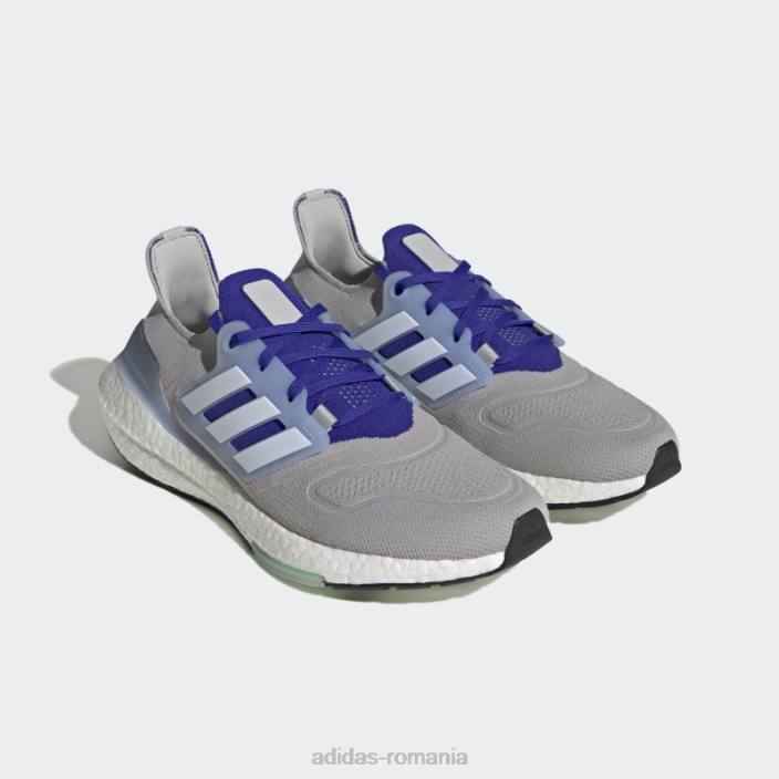Adidas pantofi albastru ultraboost 22 bărbați gri/alb/albastru 2JBN3910
