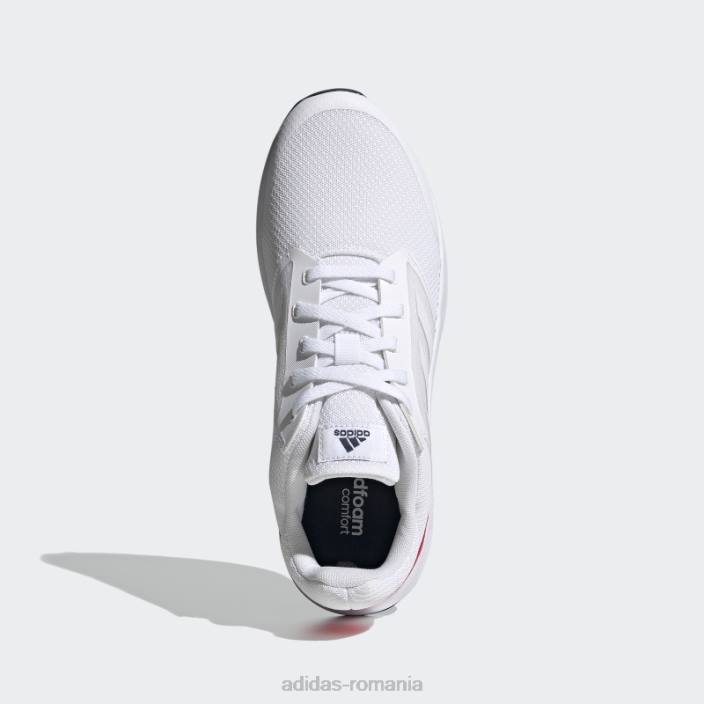 Adidas pantofi albi galaxy 5 bărbați alb/marinier 2JBN502