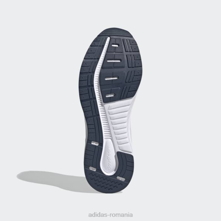 Adidas pantofi albi galaxy 5 bărbați alb/marinier 2JBN502