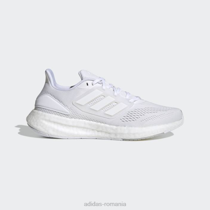 Adidas pantofi albi pureboost 22 bărbați alb 2JBN47