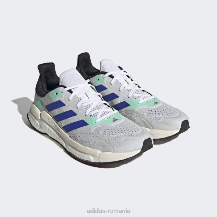 Adidas pantofi albi solarboost 4 bărbați alb/albastru/mentă 2JBN12431