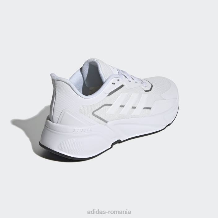 Adidas pantofi albi x9000l1 bărbați alb/argintiu 2JBN557