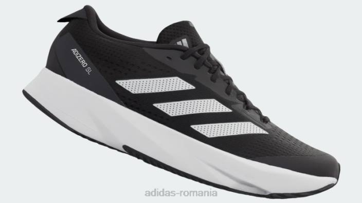 Adidas pantofi alergare adizero sl fashion negri bărbați negru/alb/carbon 2JBN4189