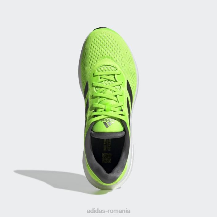 Adidas pantofi alergare supernova 2 verzi adidas bărbați verde/metalic/gri 2JBN576