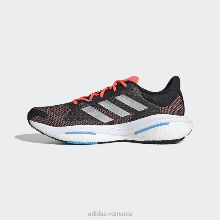 Adidas pantofi carbon solarglide 5 bărbați carbon/argint/turbo 2JBN12952