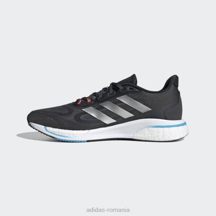 Adidas pantofi carbon supernova+ bărbați carbon/argint/turbo 2JBN12976