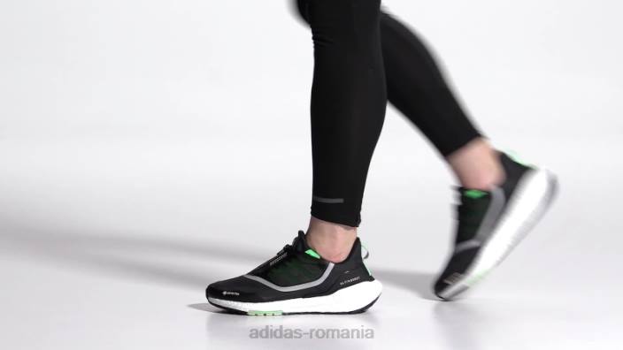 Adidas pantofi carbon ultraboost 22 gore-tex bărbați carbon/alb/verde fascicul 2JBN12479