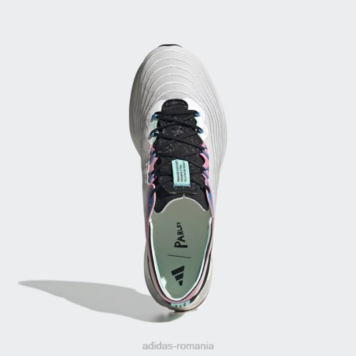 Adidas pantofi de alergare adizero lightstrike joase nevopsite bărbați nevopsit/gri/roz 2JBN13004