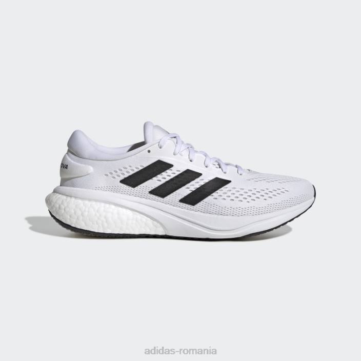 Adidas pantofi de alergare alb supernova 2 adidas bărbați alb/negru/gri liniuță 2JBN12603